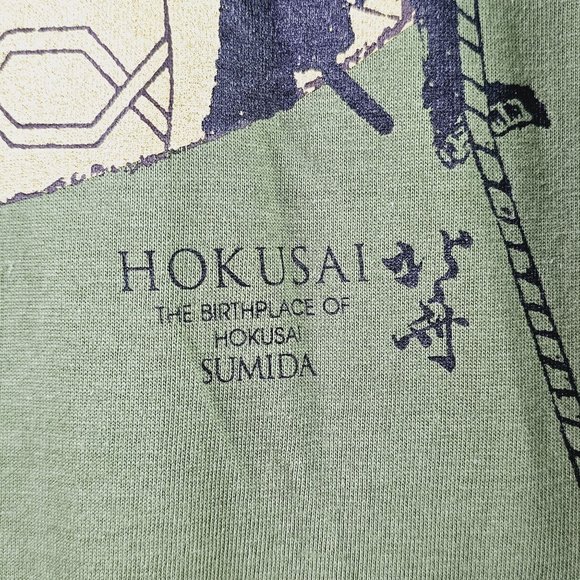 The Hokusai Project Tsukiyo No Ninjya Kume.ip Tokyo 1935 T-Shirt Tops, S - Picture 5 of 10